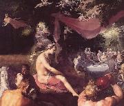 cornelis cornelisz The Wedding of Peleus and Thetis Sweden oil painting artist